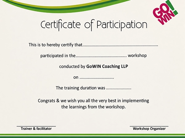 Sales coach at GoWIN Tamil Academy guiding trainees through certification module in Chennai
